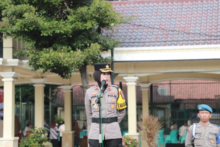 Maksimalkan Pelayanan Pam Pemilu 2024, Polres Kediri Gelar Apel Persiapan dan Rikkes Personel