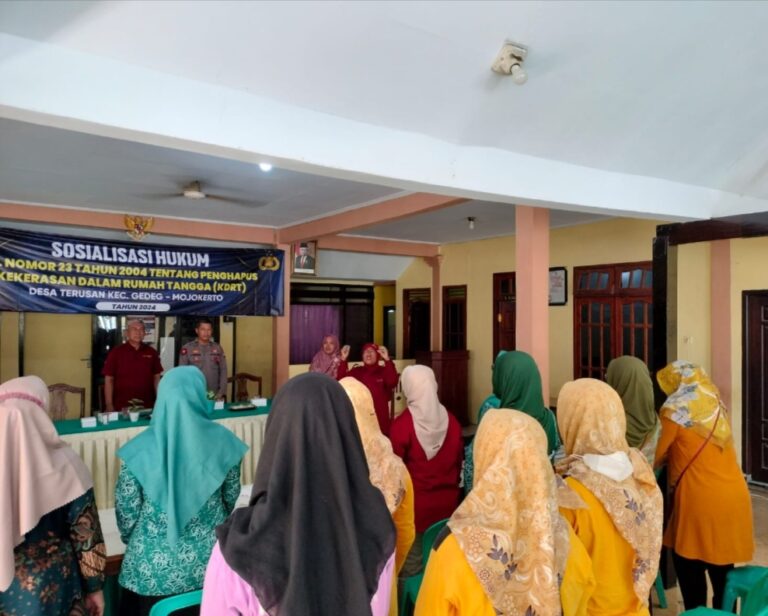 Penyuluhan Hukum Polres Mojokerto Kota Langkah Strategis Cegah PKDRT