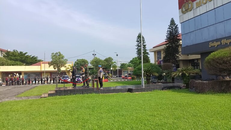 Apel Pasukan Operasi Ketupat Semeru 2024: Polres Mojokerto Siap Amankan Idul Fitri