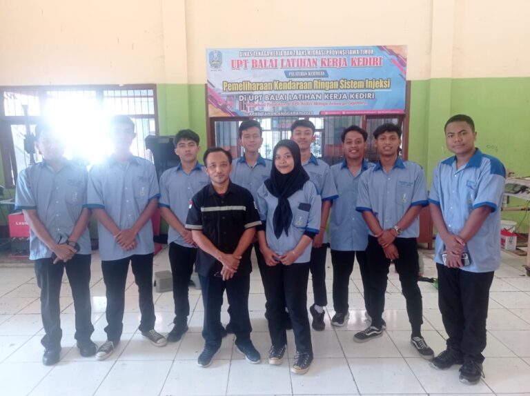 UPT BLK Kediri Siapkan Tenaga Handal Pemeliharaan Kendaraan Ringan