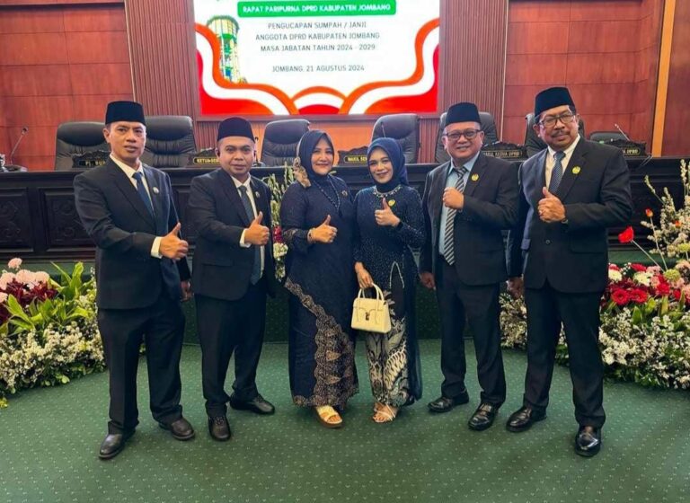 Enam Anggota DPRD Kabupaten Jombang Fraksi Demokrat 2024-2029 Resmi Dilantik