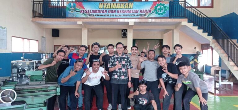 BLK Kediri Gelar Pelatihan Pengoperasian Mesin Produksi