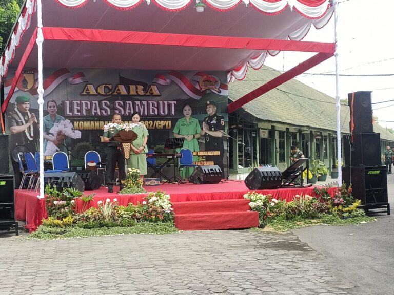 Korem 082/CPYJ Gelar Tradisi Lepas Sambut Komandan Korem