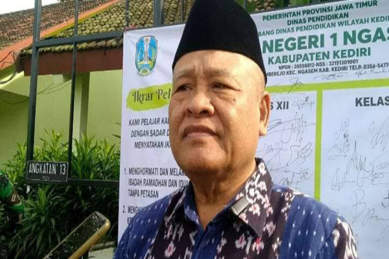 Disdik Kab Kediri Serentak Gelar Ikrar Pelajar Jauhi Petasan Momen Ramadan dan Lebaran