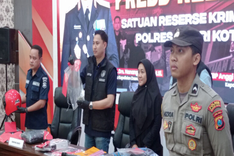 Polres Kediri Kota Amankan 3 Pelaku ABH dan 2 Pelaku Dewasa Pengeroyokan di Sukoanyar Mojo
