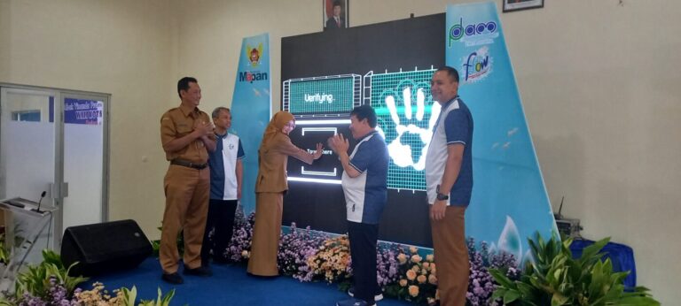 Walikota Kediri Vinanda Prameswati Launcing Aplikasi Flow Tirta Dhaha Mobile, PDAM Kota Kediri
