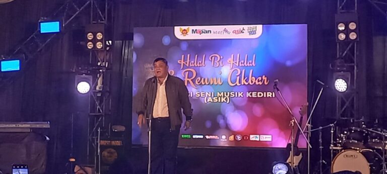 Halal Bihalal dan Reoni Akbar (Asik), Bambang Priyambodo: Musisi Kediri Harus Naik Kelas